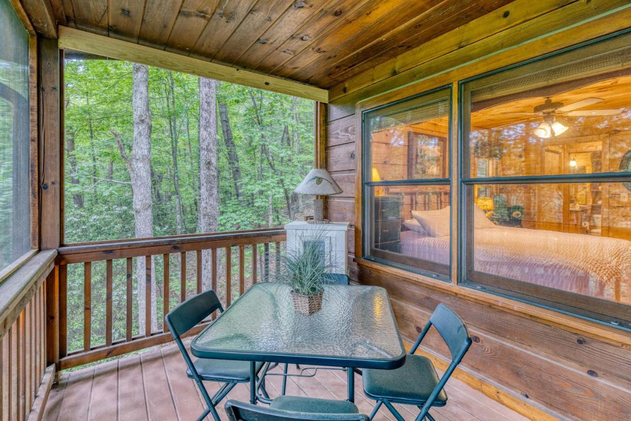Secluded Sunrise Ridge-10 Min From Blue Ridge, King Beds, Hot Tub, 2 Porches, Fireplace Wood Burning, Mountain View, Cozy Buitenkant foto