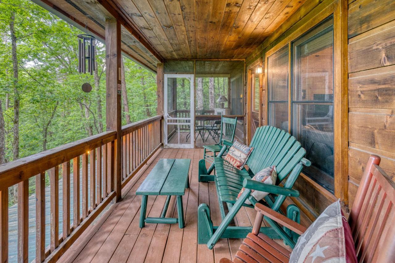 Secluded Sunrise Ridge-10 Min From Blue Ridge, King Beds, Hot Tub, 2 Porches, Fireplace Wood Burning, Mountain View, Cozy Buitenkant foto
